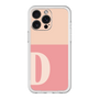 スリムプロテクションプレミアムケース［ オリジナル - initial two tone - D pink ］