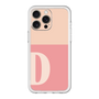 スリムプロテクションプレミアムケース［ オリジナル - initial two tone - D pink ］