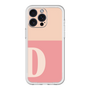 スリムプロテクションプレミアムケース［ オリジナル - initial two tone - D pink ］