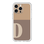 スリムプロテクションプレミアムケース［ オリジナル - initial two tone - D brown ］
