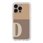 スリムプロテクションプレミアムケース［ オリジナル - initial two tone - D brown ］