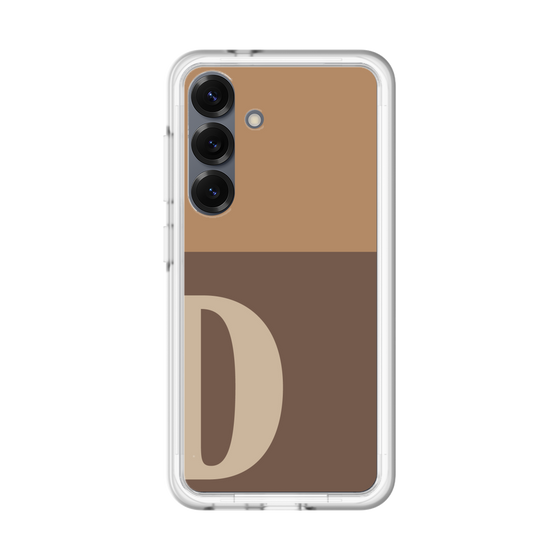 スリムプロテクションプレミアムケース［ オリジナル - initial two tone - D brown ］