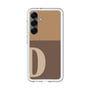 スリムプロテクションプレミアムケース［ オリジナル - initial two tone - D brown ］