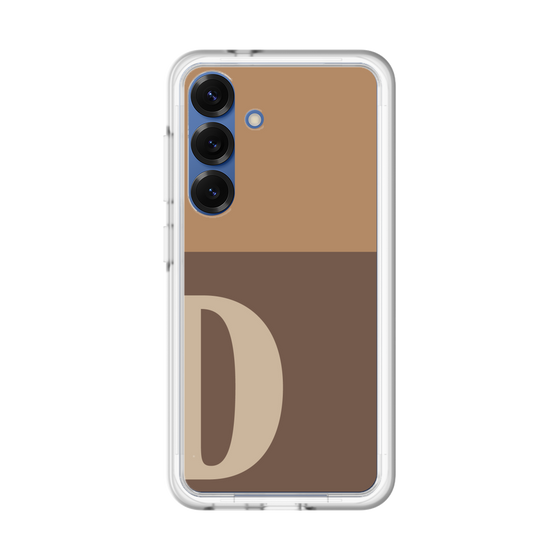 スリムプロテクションプレミアムケース［ オリジナル - initial two tone - D brown ］