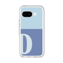 スリムプロテクションプレミアムケース［ オリジナル - initial two tone - D blue ］