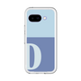 スリムプロテクションプレミアムケース［ オリジナル - initial two tone - D blue ］