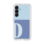 スリムプロテクションプレミアムケース［ オリジナル - initial two tone - D blue ］