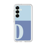 スリムプロテクションプレミアムケース［ オリジナル - initial two tone - D blue ］