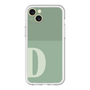 スリムプロテクションプレミアムケース［ オリジナル - initial two tone - D green ］