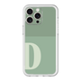 スリムプロテクションプレミアムケース［ オリジナル - initial two tone - D green ］