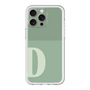 スリムプロテクションプレミアムケース［ オリジナル - initial two tone - D green ］