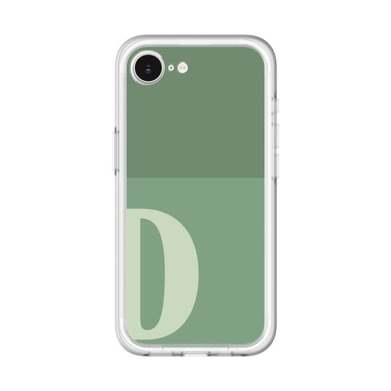 スリムプロテクションプレミアムケース［ オリジナル - initial two tone - D green ］