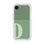 スリムプロテクションプレミアムケース［ オリジナル - initial two tone - D green ］