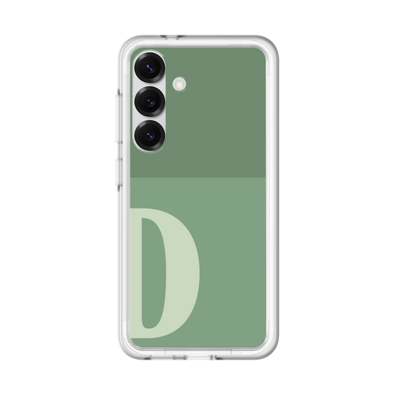 スリムプロテクションプレミアムケース［ オリジナル - initial two tone - D green ］
