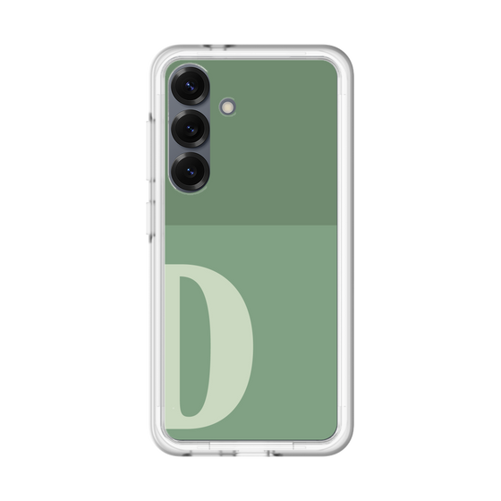 スリムプロテクションプレミアムケース［ オリジナル - initial two tone - D green ］