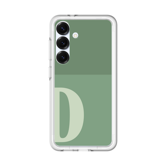 スリムプロテクションプレミアムケース［ オリジナル - initial two tone - D green ］