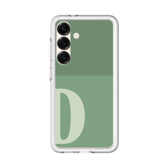 スリムプロテクションプレミアムケース［ オリジナル - initial two tone - D green ］