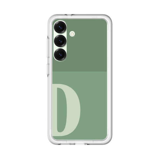 スリムプロテクションプレミアムケース［ オリジナル - initial two tone - D green ］