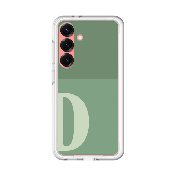 スリムプロテクションプレミアムケース［ オリジナル - initial two tone - D green ］