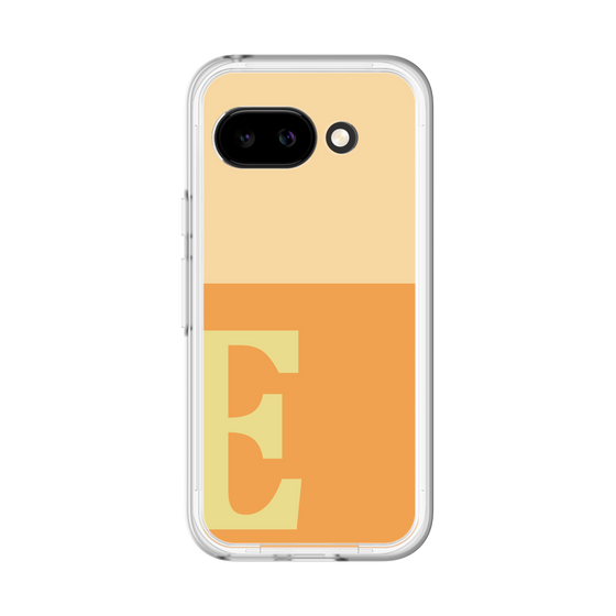 スリムプロテクションプレミアムケース［ オリジナル - initial two tone - E orange ］