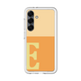 スリムプロテクションプレミアムケース［ オリジナル - initial two tone - E orange ］