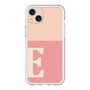 スリムプロテクションプレミアムケース［ オリジナル - initial two tone - E pink ］