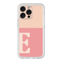 スリムプロテクションプレミアムケース［ オリジナル - initial two tone - E pink ］