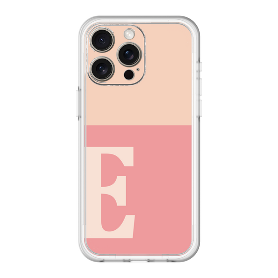 スリムプロテクションプレミアムケース［ オリジナル - initial two tone - E pink ］