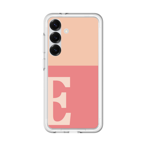 スリムプロテクションプレミアムケース［ オリジナル - initial two tone - E pink ］