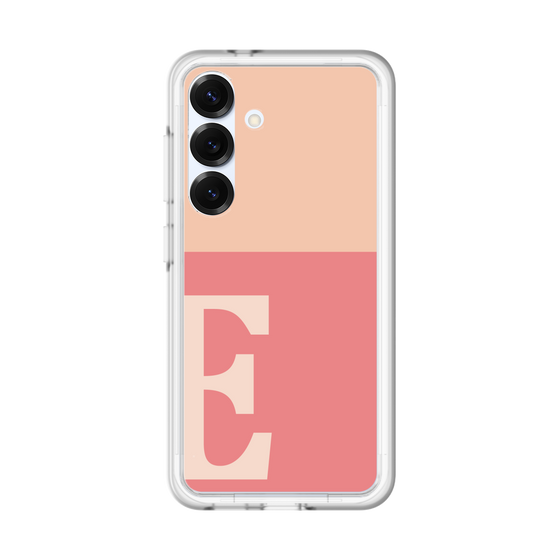スリムプロテクションプレミアムケース［ オリジナル - initial two tone - E pink ］