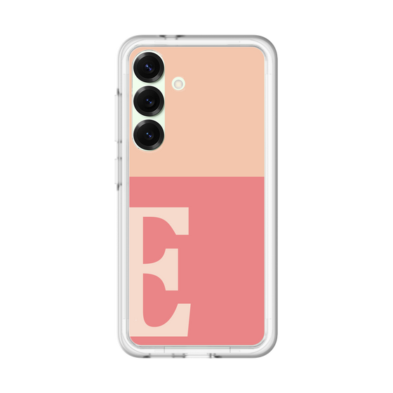 スリムプロテクションプレミアムケース［ オリジナル - initial two tone - E pink ］