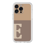 スリムプロテクションプレミアムケース［ オリジナル - initial two tone - E brown ］