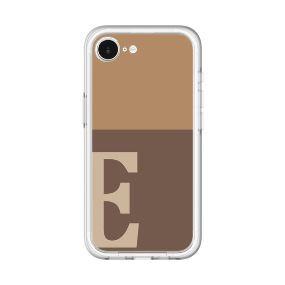 スリムプロテクションプレミアムケース［ オリジナル - initial two tone - E brown ］