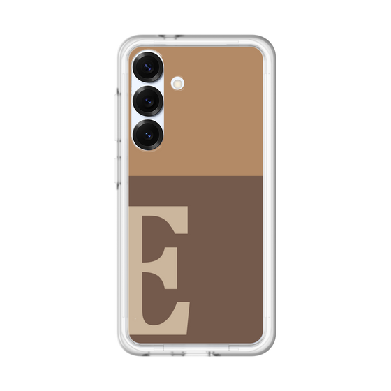 スリムプロテクションプレミアムケース［ オリジナル - initial two tone - E brown ］