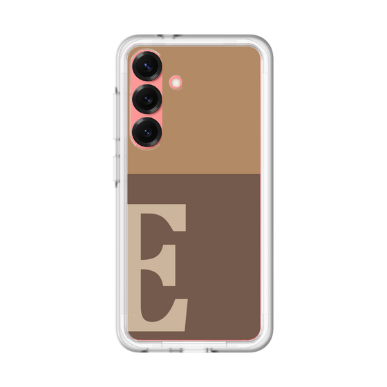 スリムプロテクションプレミアムケース［ オリジナル - initial two tone - E brown ］