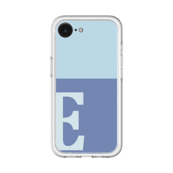 スリムプロテクションプレミアムケース［ オリジナル - initial two tone - E blue ］