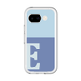 スリムプロテクションプレミアムケース［ オリジナル - initial two tone - E blue ］