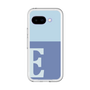 スリムプロテクションプレミアムケース［ オリジナル - initial two tone - E blue ］