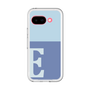 スリムプロテクションプレミアムケース［ オリジナル - initial two tone - E blue ］