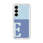 スリムプロテクションプレミアムケース［ オリジナル - initial two tone - E blue ］