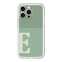 スリムプロテクションプレミアムケース［ オリジナル - initial two tone - E green ］