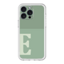 スリムプロテクションプレミアムケース［ オリジナル - initial two tone - E green ］