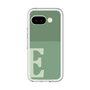 スリムプロテクションプレミアムケース［ オリジナル - initial two tone - E green ］