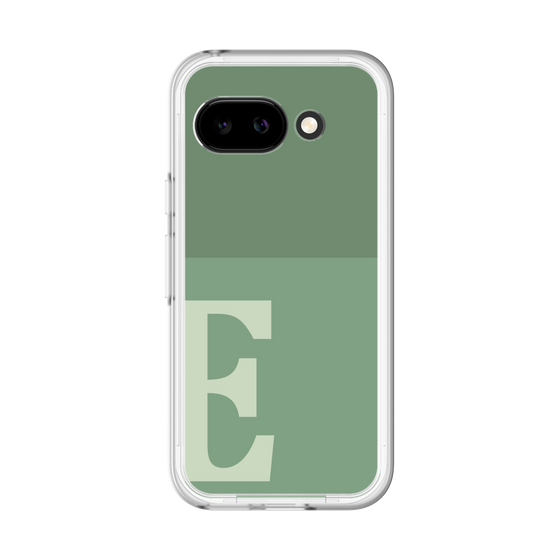スリムプロテクションプレミアムケース［ オリジナル - initial two tone - E green ］