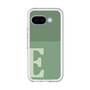 スリムプロテクションプレミアムケース［ オリジナル - initial two tone - E green ］