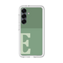 スリムプロテクションプレミアムケース［ オリジナル - initial two tone - E green ］