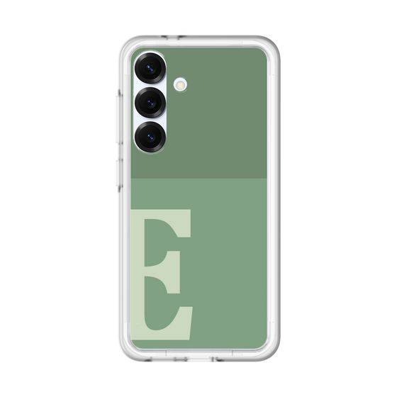スリムプロテクションプレミアムケース［ オリジナル - initial two tone - E green ］