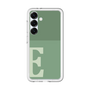 スリムプロテクションプレミアムケース［ オリジナル - initial two tone - E green ］