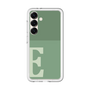 スリムプロテクションプレミアムケース［ オリジナル - initial two tone - E green ］