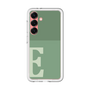 スリムプロテクションプレミアムケース［ オリジナル - initial two tone - E green ］